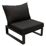 Fashion Bois Le Duc Tussenstuk Frullo Antraciet Met Kussens