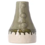 Fashion Mica Decorations Vaas 12 Cm Groen