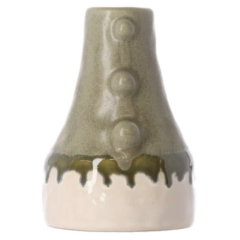 Fashion Mica Decorations Vaas 12 Cm Groen