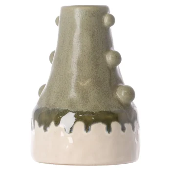 Fashion Mica Decorations Vaas 12 Cm Groen