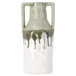 Online Mica Decorations Vaas 20 Cm Groen