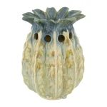 New Natural Collections Vaas Ananas Keramiek Blauw 19 X 19 X 25 Cm