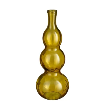 Outlet Mica Decorations Vaas Benito Recycled Geel 45 X 17 Cm