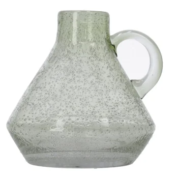 Hot Vaas Glas Cotia Groen 17 Cm