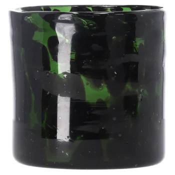 Best Natural Collections Vaas Glas Groen 10 X 10 Cm