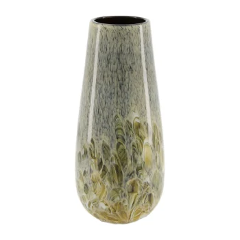 Hot Natural Collections Vaas Glas Print 12 X 28 Cm