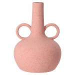 Clearance Natural Collections Vaas Keramiek Roze 29 Cm