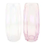 Hot Natural Collections Vaas Luster Glas 12 X 12 X 28 Cm