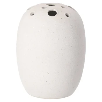 New Natural Collections Vaas Porselein Wit 15 X 21 Cm