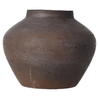Discount Vaas Rezay 24 Cm Antiek Bruin