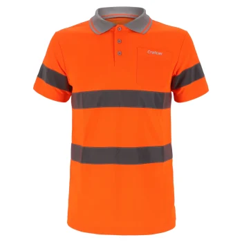 Clearance Cratex Veiligheidspolo Cresco Oranje S