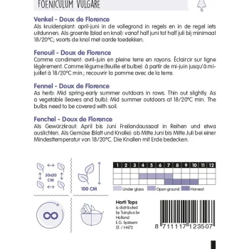 Sale Horti Tops Venkel Doux De Florence Zaad