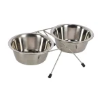 New Friendly Pet Voederbak Duo Met Houder 16cm