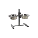 Fashion Friendly Pet Voederbak Duo Met Staander L RW007