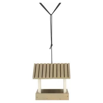 Clearance Voederhuis Hang 23cm Wit/taupe