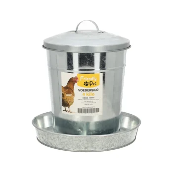 Hot Friendly Pet Voedersilo Metaal 4 Kg