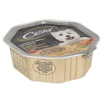 New Cesar Voer Hond Gevogelte Met Groenten 150g Cuisine