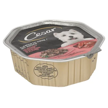 New Cesar Voer Hond Kalf Met Kalkoen 150g Cuisine