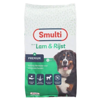 Sale Smulti Voer Hond Premium Lam+rijst 10kg