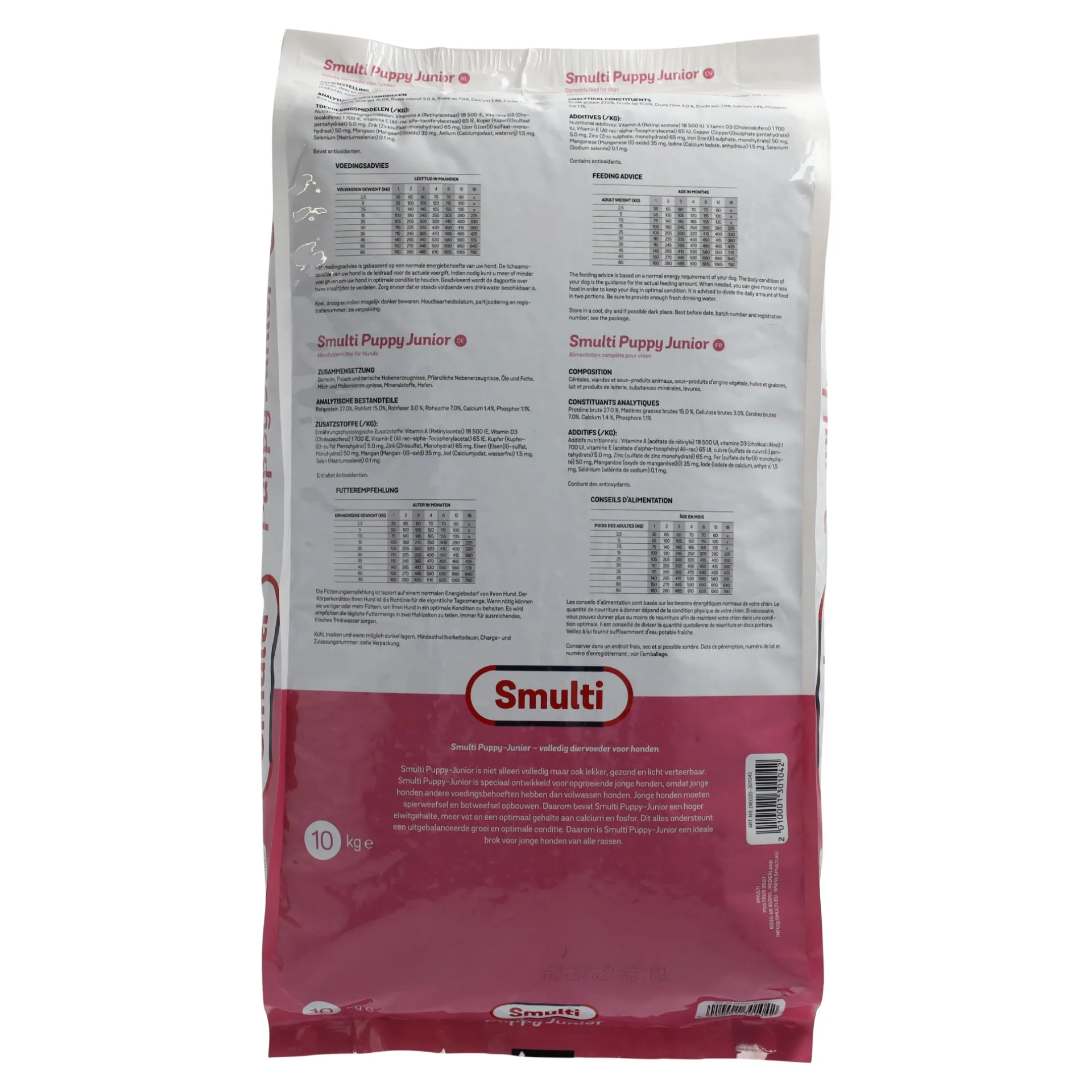 voer-hond-puppy-10kg-smulti-KOMoNiix-1.webp Clearance Smulti Voer Hond Puppy 10kg