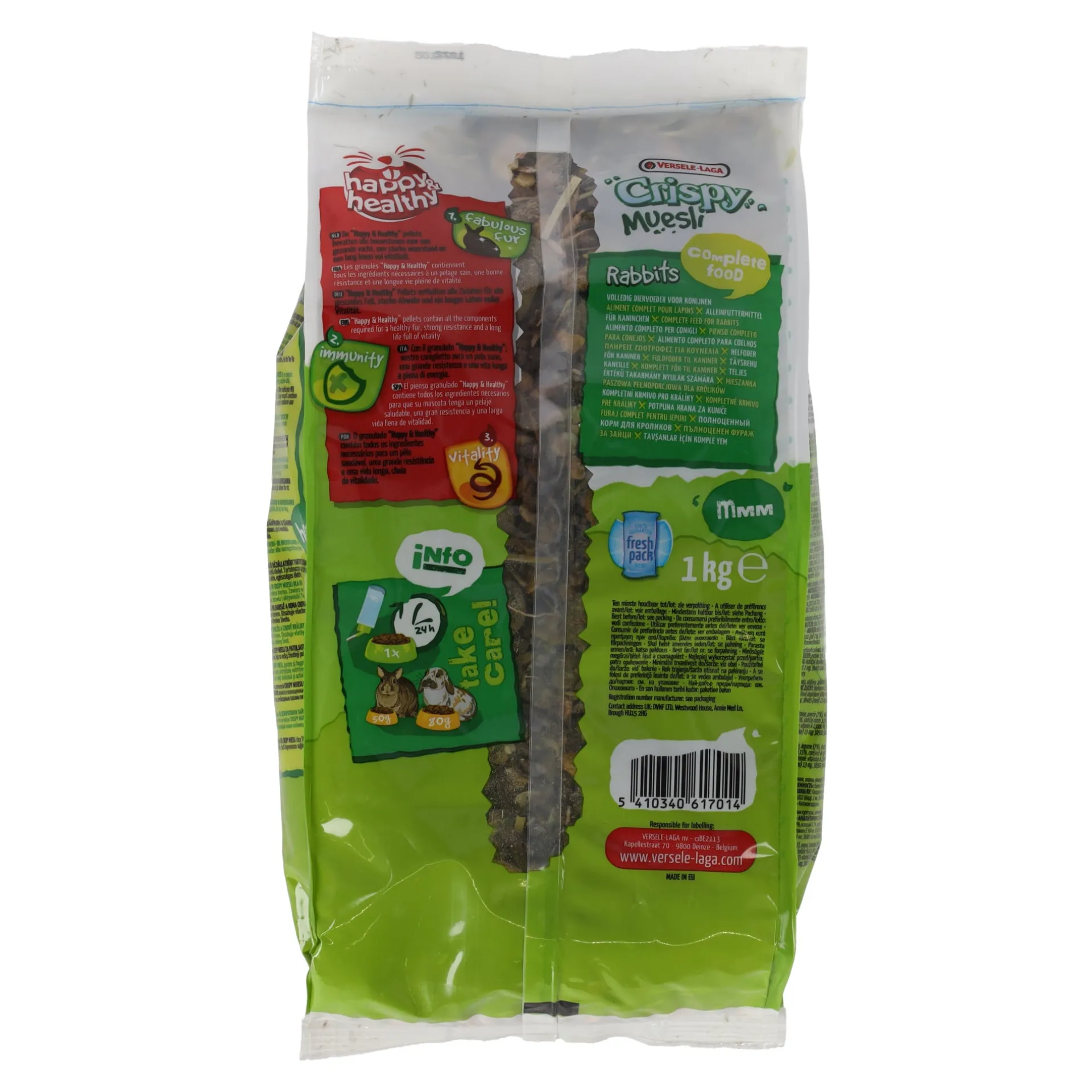 voer-voor-knaagdieren-en-konij-UouMAGPE-1.webp Online Versele Laga Voer Voor Knaagdieren En Konijnen - Muesli - 1 Kg