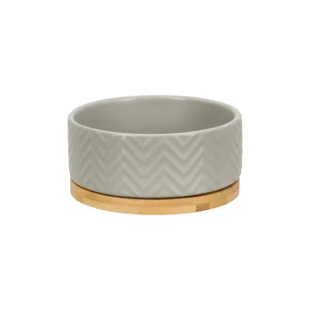 Best Friendly Pet Voerbak Bianco 990ml Grijs