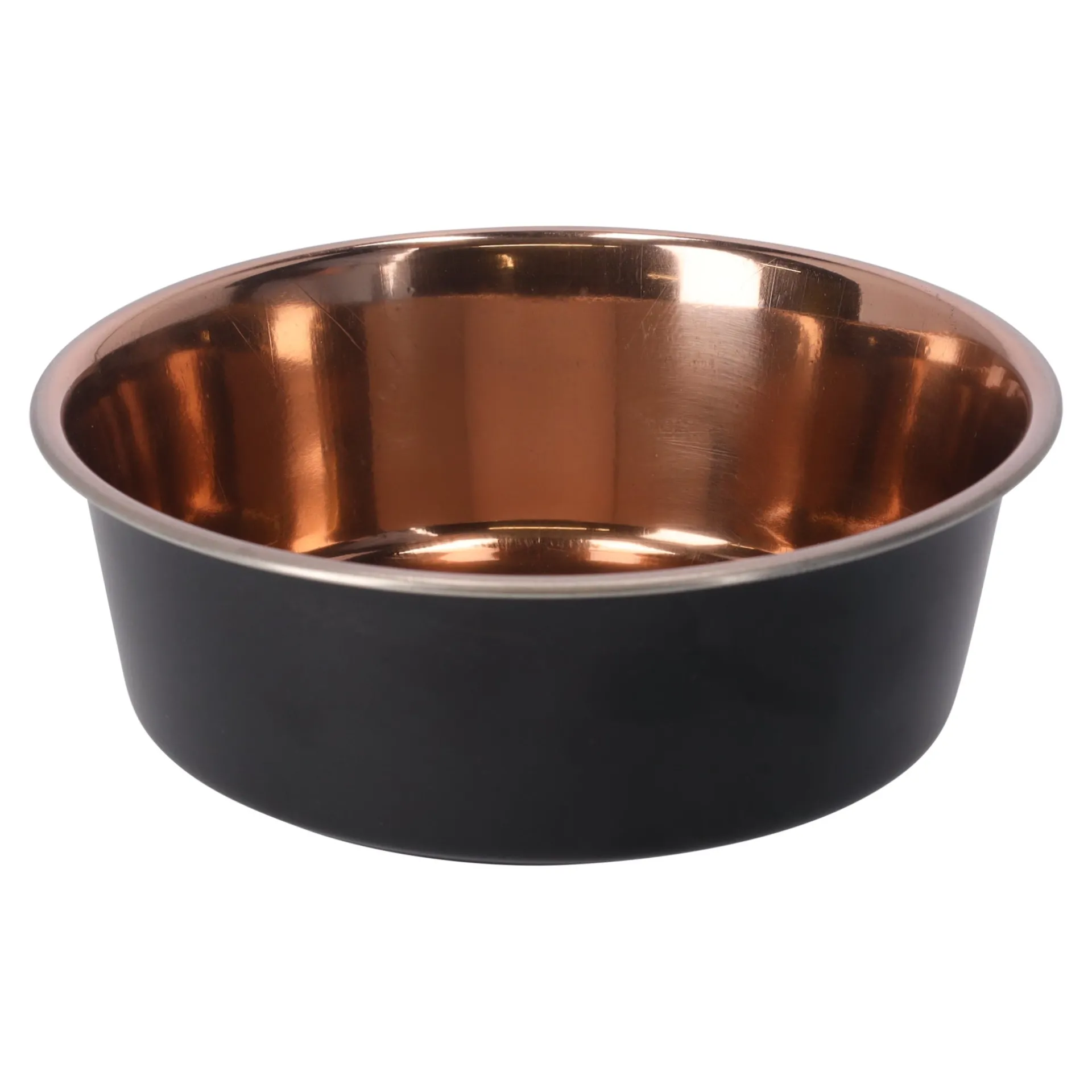 voerbak-ezra-rvs-zwartkoper-d1-pFAXHgRf-0.webp Fashion Friendly Pet Voerbak Ezra Rvs Zwart/koper D16,8cm 900ml FP