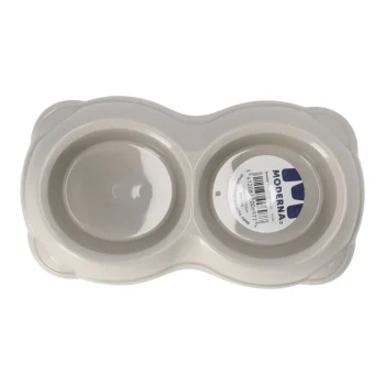 Sale Moderna Voerbak Kat Dubbel Smarty 1 Grijs