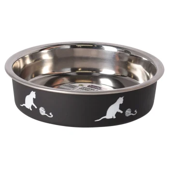 Clearance Friendly Pet Voerbak Kat Kena Zwart 160ml