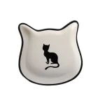 Online Friendly Pet Voerbak Kat Kera Zwart/wit 220ml