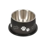 New Friendly Pet Voerbak Langorigen Kena Zwart 900ml