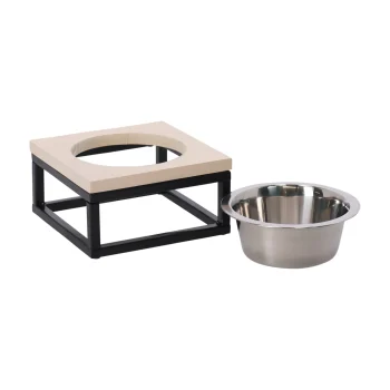 New Friendly Pet Voerbak Metal Enkel 15x15x8cm