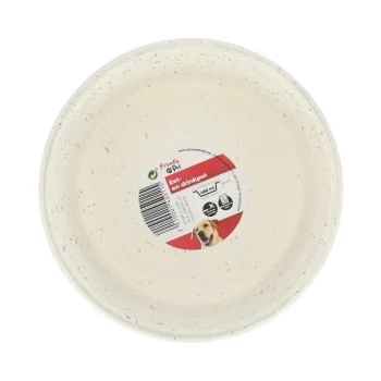 Online Friendly Pet Voerbak Rond Ligna M 480ml Wit FP