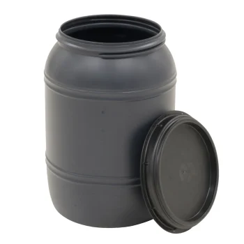 Best Voerton Met Schroefdeksel 60 L Zwart