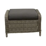 Best Bois Le Duc Voetenbank Olvera Willow Grey Met Kussen