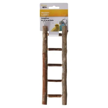 Fashion Friendly Pet Vogel Ladder Hout 5 Treden 26cm