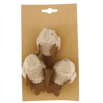 Sale Natural Collections Vogel Op Clip Bruin 3st