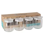 Clearance Luminarc Voorraadpot 4x 0,75l 4pcs