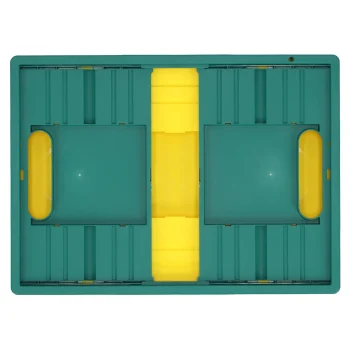 Outlet Van Cranenbroek Vouwkrat 32L Groen/geel VC