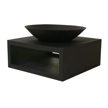 Discount Van Cranenbroek Vuurschaal Met Basis Hamari 49cm Zwart