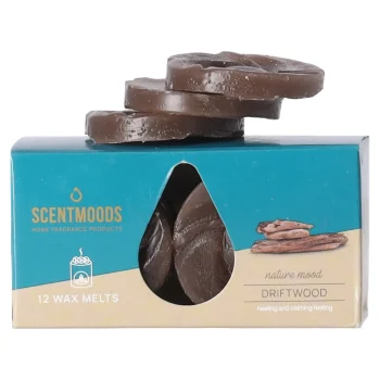 New Scentmoods Waxmelts Driftwood 12 Stuks