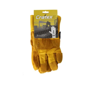 Discount Cratex Werkhandschoen Leer Gevoerd 10