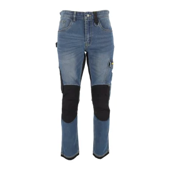 Sale Cratex Pro Line Werkjeans Saxon Blauw W30 L30