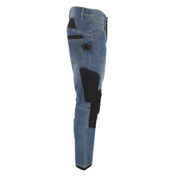 Sale Cratex Pro Line Werkjeans Saxon Blauw W30 L30