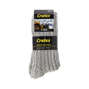 Best Cratex Werksok Noors 39-42 (2 Pak)