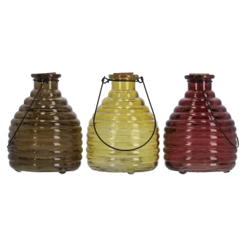 Online Decoris Wespenvanger Van Glas 17 X 13 Cm 4 Assorti