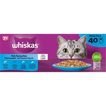 Fashion Whiskas 7+ Natvoer Senior 40 Stuks