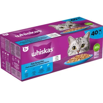 Fashion Whiskas 7+ Natvoer Senior 40 Stuks