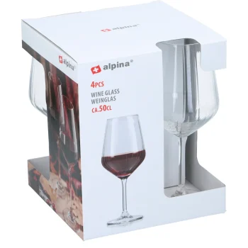 Fashion Alpina Wijnglas Rode Wijn 4st