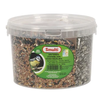 Online Smulti Wintermix Zonnebloem Met Zaad, Mezenbol